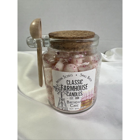 Other - Artisan Scents Classic Farmhouse Candles Birthday‎ Cake 100% Soy Wax Melts